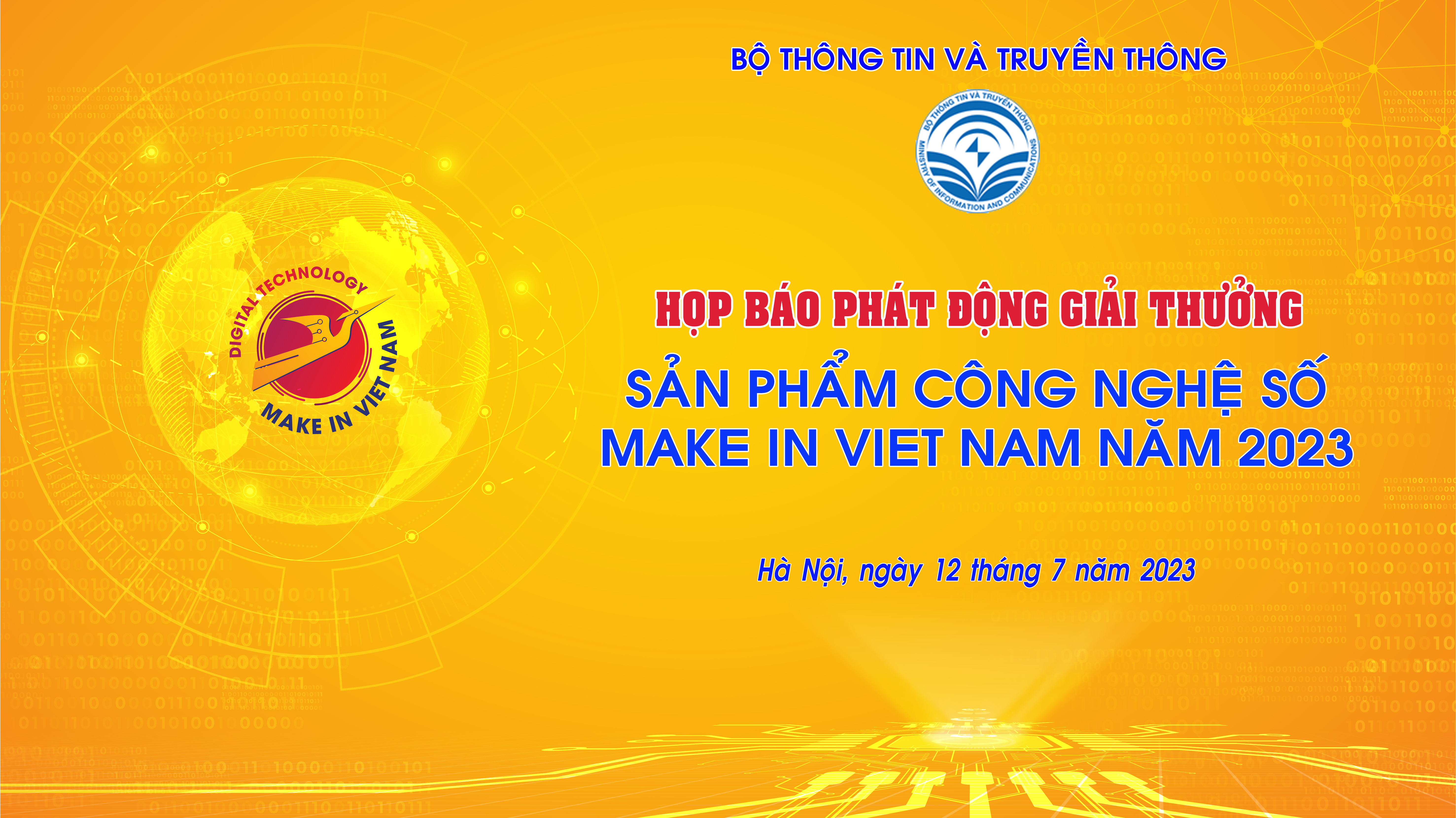 Bộ Thông tin và Truyền thông phát động Giải thưởng “Sản phẩm công nghệ số Make in Viet Nam” năm 2023